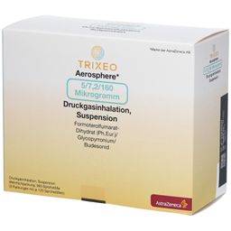 TRIXEO Aerosphere 5/7,2/160µg Druckgasinh.120ED