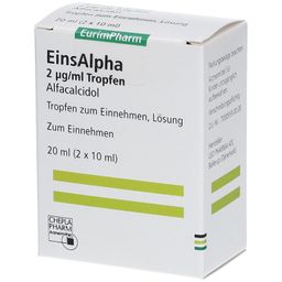 EINSALPHA 2 µg/ml Tropfen