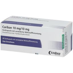 CARIBAN 10 mg/10 mg Hartk.m.veränd.Wirkst.-Frs.