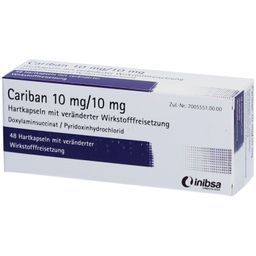 CARIBAN 10 mg/10 mg Hartk.m.veränd.Wirkst.-Frs.