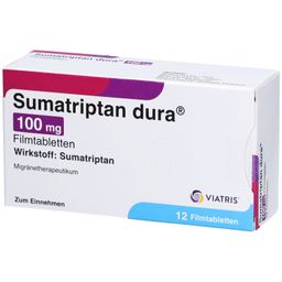 SUMATRIPTAN dura 100 mg Filmtabletten
