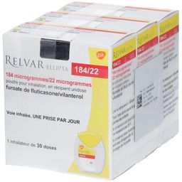 RELVAR Ellipta 184 Mikrogramm/22 Mikrogramm Inh.P.