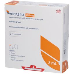 VOCABRIA 600 mg Depot-Injektionssuspension