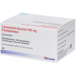 LACOSAMID Ascend 100 mg Filmtabletten
