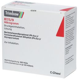TRIMBOW 87 µg/5 µg/9 µg 120 Hub Druckgasinhalation