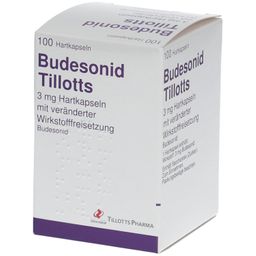 BUDESONID Tillotts 3 mg Hartk.m.verä.Wst.-Frs.