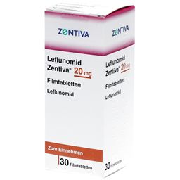 LEFLUNOMID Zentiva 20 mg Filmtabletten