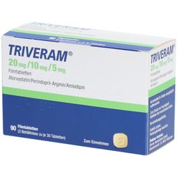 TRIVERAM 20 mg/10 mg/5 mg Filmtabletten