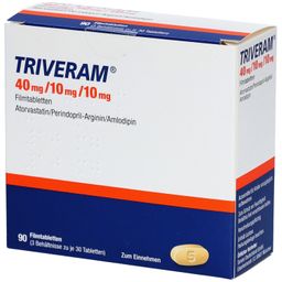 TRIVERAM 40 mg/10 mg/10 mg Filmtabletten