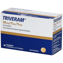 TRIVERAM 20 mg/5 mg/5 mg Filmtabletten