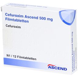 CEFUROXIM Ascend 500 mg Filmtabletten