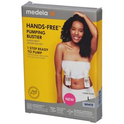 medela Hands-free™ Abpump-Bustier weiß, Gr. L