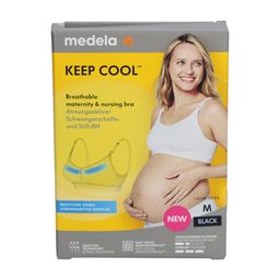 medela Keep Cool™ Schwangerschafts- und Still-BH schwarz, Gr. M