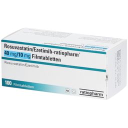 ROSUVASTATIN/Ezetimib-ratiopharm 40 mg/10 mg FTA