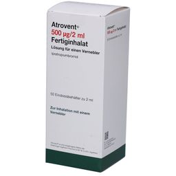 ATROVENT 500 µg/2 ml Fert.Inhal.Eindosisbehält.