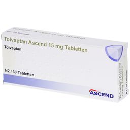 TOLVAPTAN Ascend 15 mg Tabletten