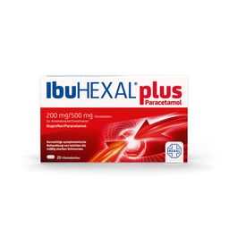 IbuHEXAL® plus Paracetamol - Stark wie Ibuprofen 400 mg plus besser verträglich