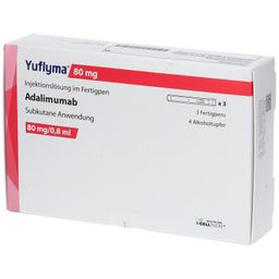 YUFLYMA 80 mg/0,8 ml Inj.-Lösung im Fertigpen
