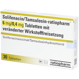 Solifenacin/Tamsulosin-ratiopharm® 6 mg/0,4 mg