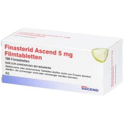 FINASTERID Ascend 5 mg Filmtabletten