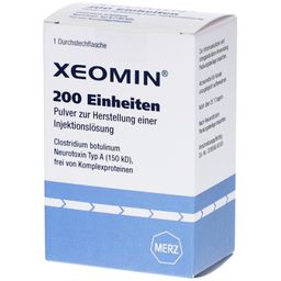 XEOMIN 200 Einheiten Pulver z.Herst.e.Injekt.-Lsg.