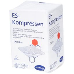 HARTMANN ES-Kompressen 7,5 x 7,5 cm