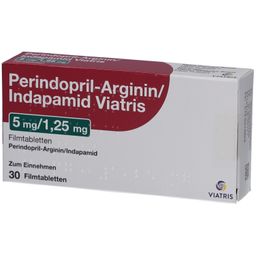PERINDOPRIL-Arginin/Indapamid Viat.5mg/1,25mg FTA