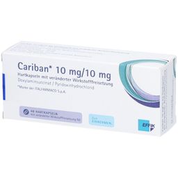 CARIBAN 10 mg/10 mg Hartk.m.veränd.Wirkst.-Frs.