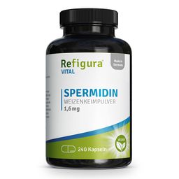 REFIGURA® Spermidin 1,6mg hochdosiert vegan zum Fasten