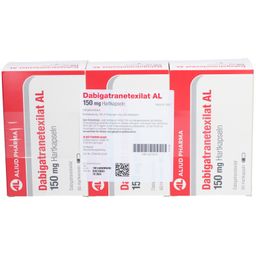 DABIGATRANETEXILAT AL 150 mg Hartkapseln