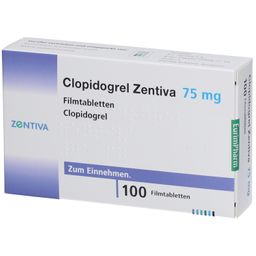 CLOPIDOGREL Zentiva 75 mg Filmtabletten