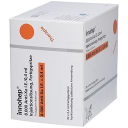 INNOHEP 8.000 Anti-Xa I.E./0,4ml Inj.-Lsg.i.e.FS