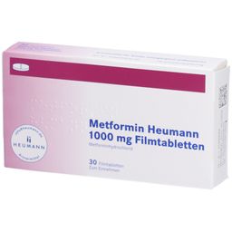 METFORMIN Heumann 1000 mg Filmtabletten