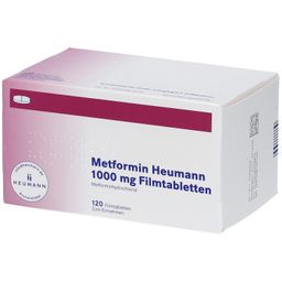METFORMIN Heumann 1000 mg Filmtabletten