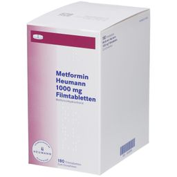 METFORMIN Heumann 1000 mg Filmtabletten
