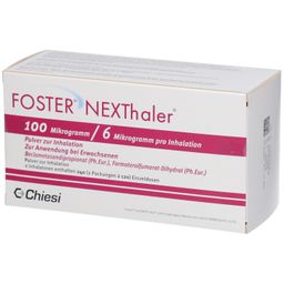 FOSTER NEXThaler 100/6 µg 120 ED Inhalationspulver
