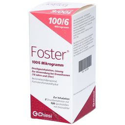 FOSTER 100/6 µg 120 Hub Dosieraerosol