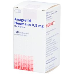 ANAGRELID Heumann 0,5 mg Hartkapseln Heunet