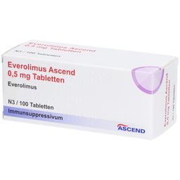 EVEROLIMUS Ascend 0,5 mg Tabletten