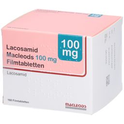 LACOSAMID Macleods 100 mg Filmtabletten