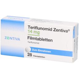 TERIFLUNOMID Zentiva 14 mg Filmtabletten