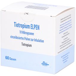 TIOTROPIUM ELPEN 10 µg einzeldos.Plv.z.Inh.60 ED