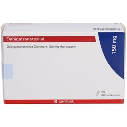 DABIGATRANETEXILAT Glenmark 150 mg Hartkapseln