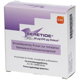 SERETIDE 50 µg/250 µg Diskus Einzeld.Inhalat.-Plv.