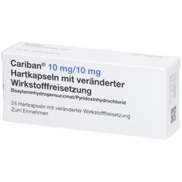 CARIBAN 10 mg/10 mg Hartk.m.veränd.Wirkst.-Frs.