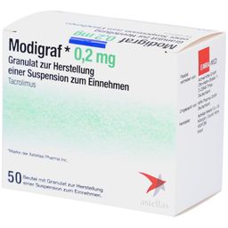 MODIGRAF 0,2 mg Granulat z.Herstell.e.Susp.z.Einn.