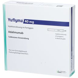 YUFLYMA 40 mg/0,4 ml Inj.-Lösung im Fertigpen