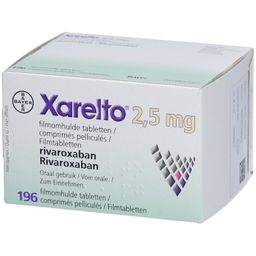 XARELTO 2,5 mg Filmtabletten