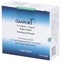 GANFORT 0,3 mg/ml + 5 mg/ml Augentropfen