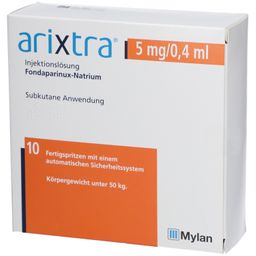 ARIXTRA 5 mg/0,4 ml Inj.-Lsg.i.e.Fertigspritze